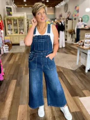 Scout Crop Wide Leg Overalls